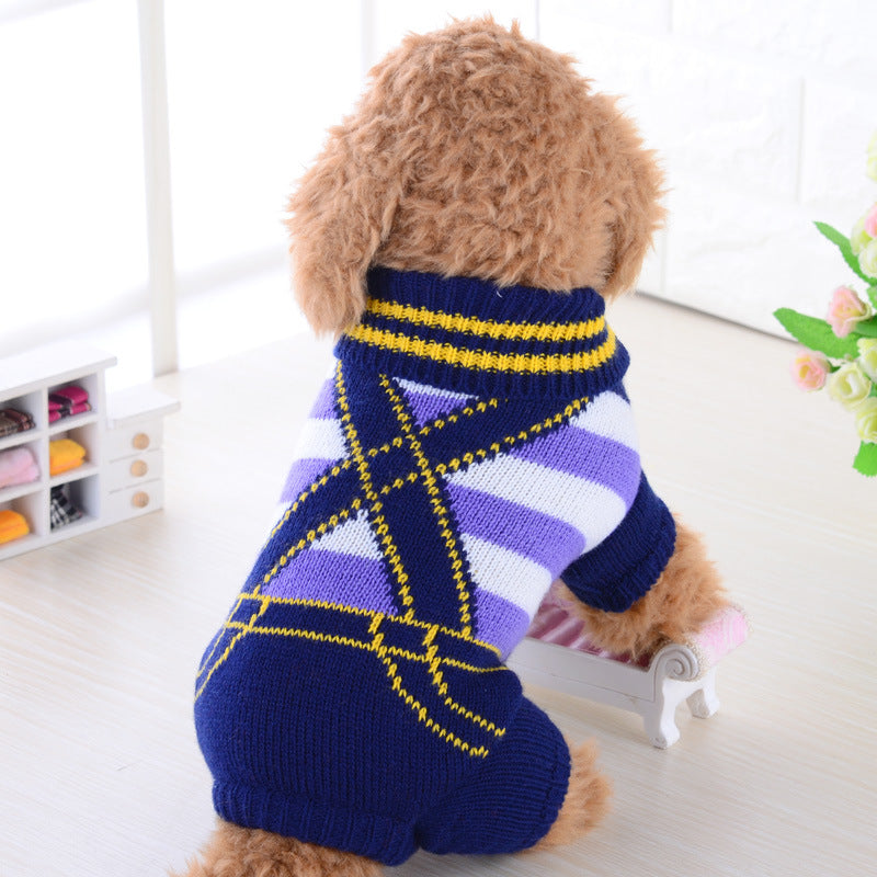 The Ultimate Winter Companion: Pet Warm Knit Sweater