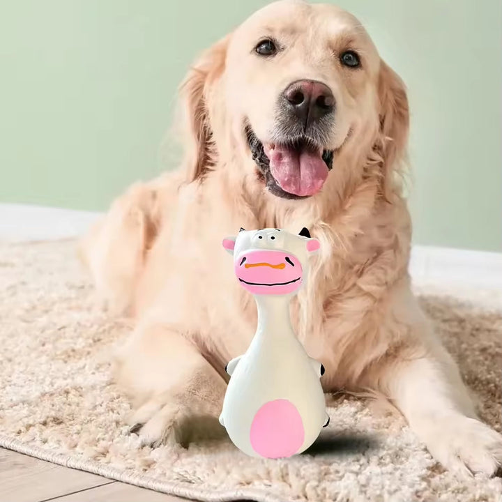 Why Every Puppy Needs the 4pcs Cute Latex Dog Chew Toys
