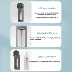 Transform Bath Time with the Silicone 2-in-1 Multi-Functional Pet Bath Brush