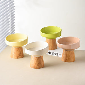 Elevated Ceramic Pet Food And Water Bowl: The Perfect Dining Solution for Your Furry Friends