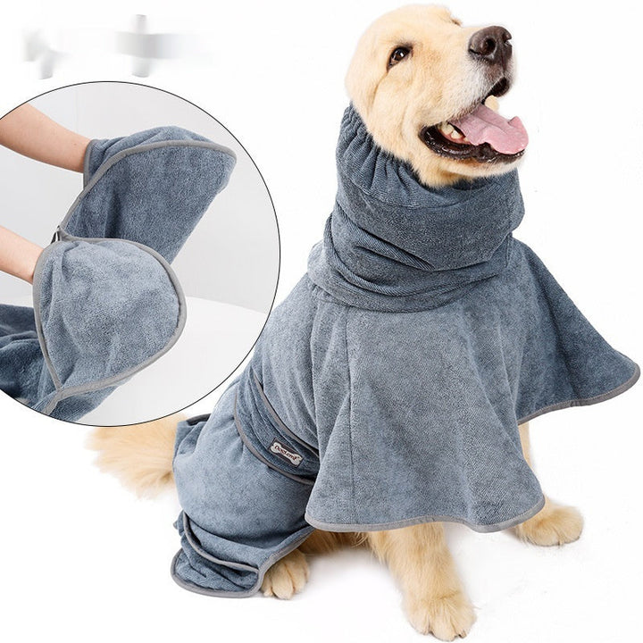 Transform Your Pet's Bath Time with Our Quick-Drying Cotton Towel