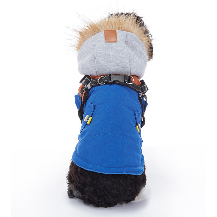 Winter Cashmere Pet Jacket - A Must-Have for Your Furry Friend