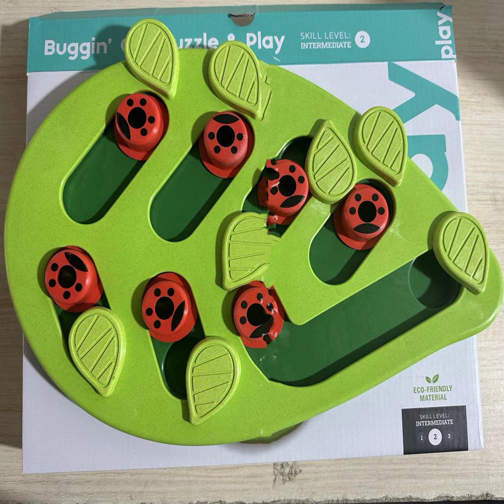 Christmas Themed Pet Bowl With Slow Feeding Design