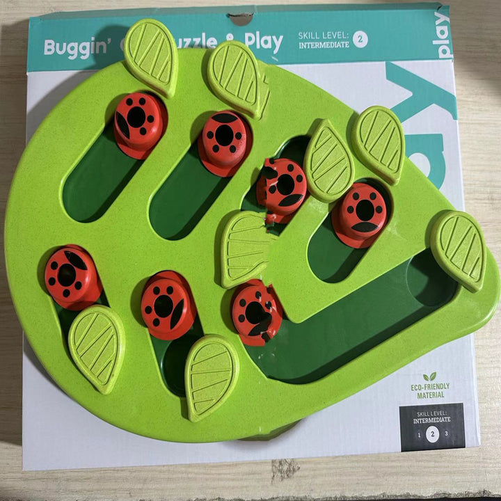 Christmas Themed Pet Bowl With Slow Feeding Design