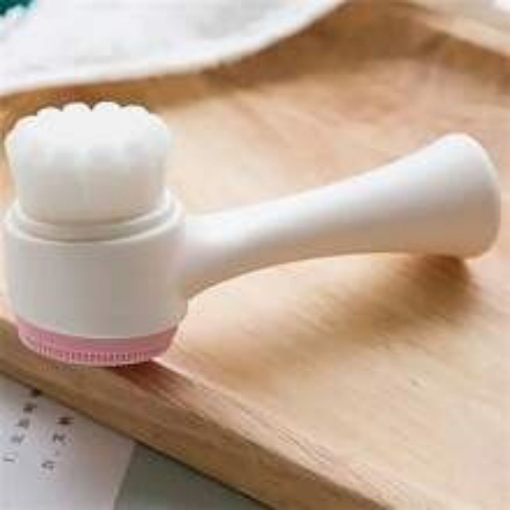 Easy Clean Nylon Pet Paw Brush Gentle Grooming Massage Tool