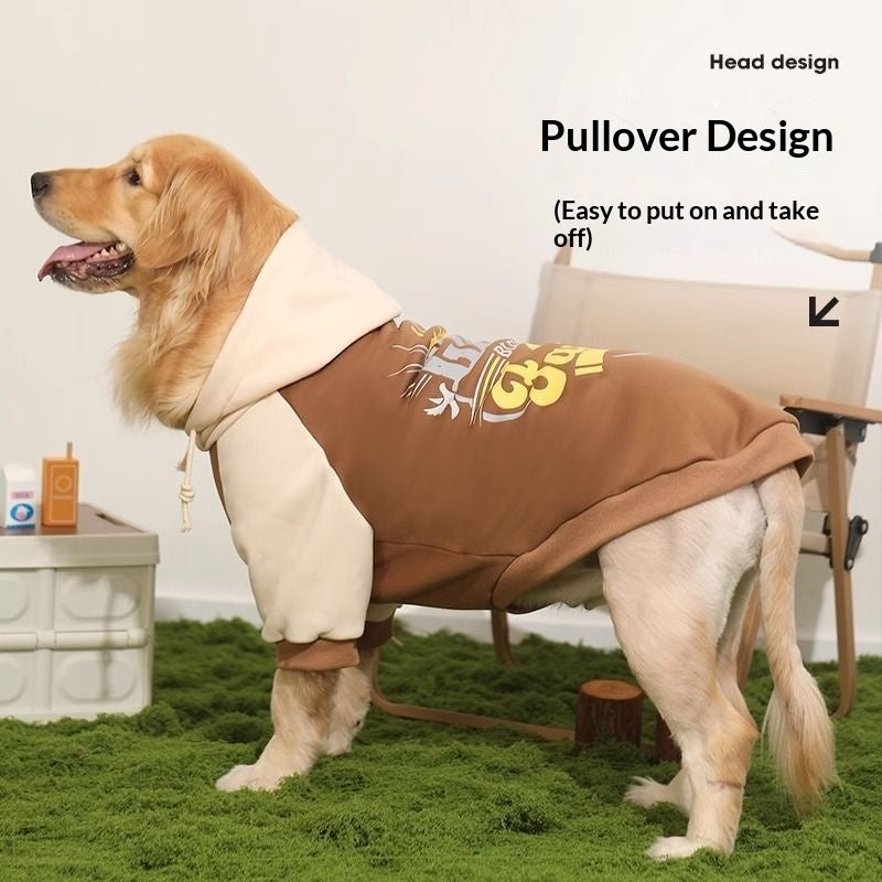 Pet Large Breed Warm Knit Sweater Winter Clothing