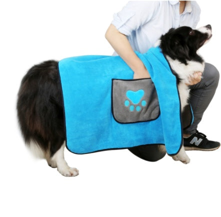 Pet Bath Towel For Quick Drying And Cleaning