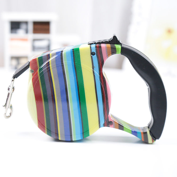 Automatic Retractable Pet Rope Leash Compact Design