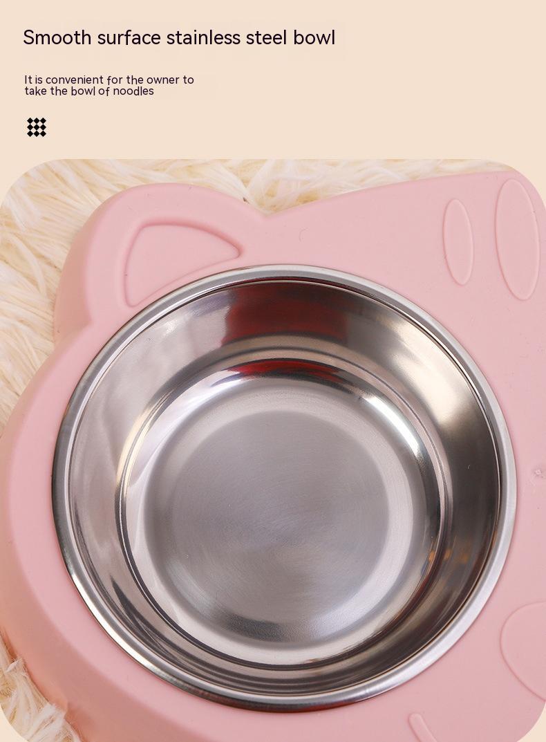Pet Feeding And Drinking Bowl Rice Basin Dish