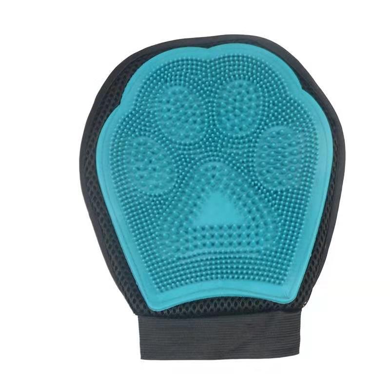 Pet Bath Glove Brush For Gentle Cleaning And Grooming