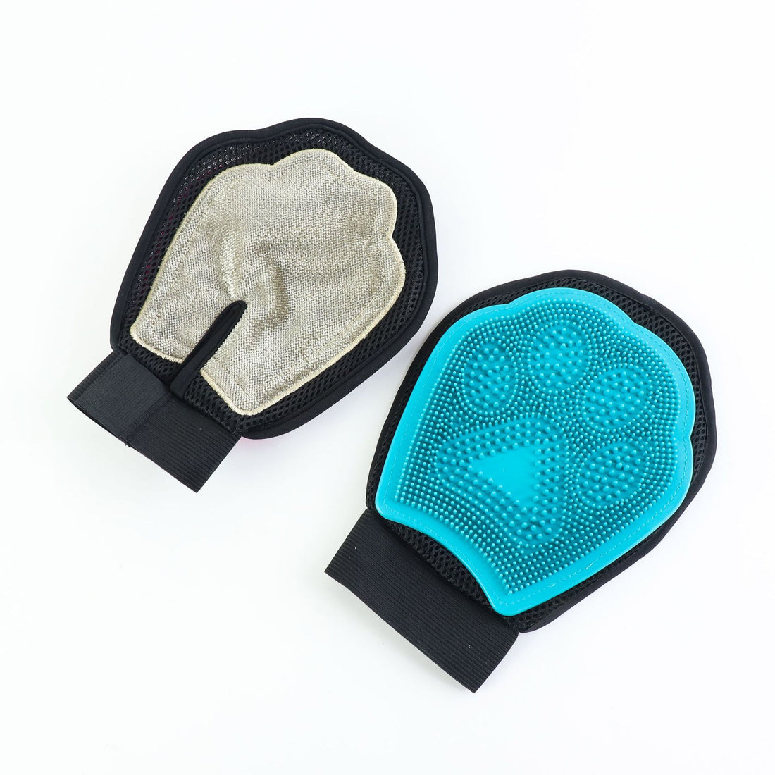 Pet Bath Glove Brush For Gentle Cleaning And Grooming
