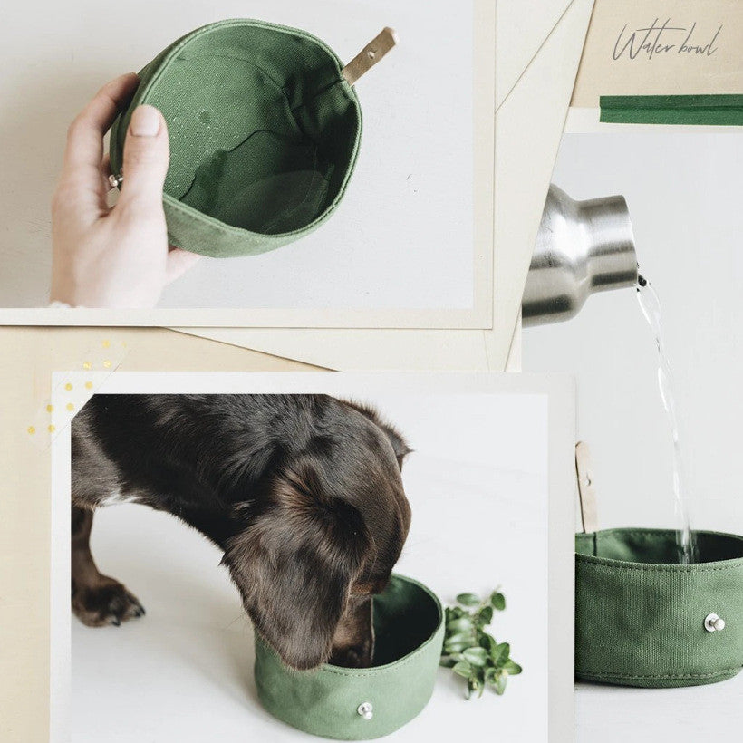 Portable Folding Pet Bowl For Feeding And Water Travel