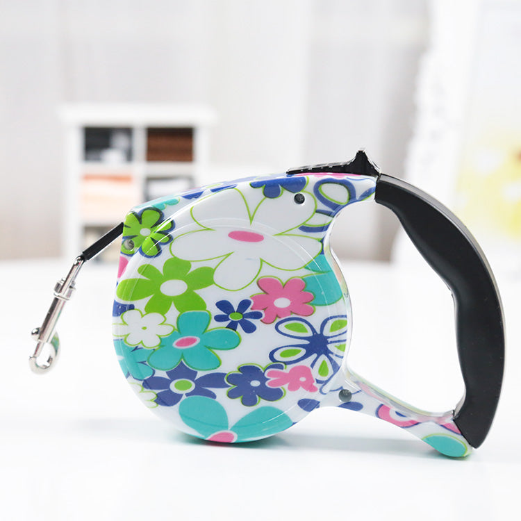 Automatic Retractable Pet Rope Leash Compact Design