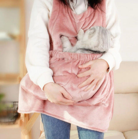 Pet Carrier Apron For Outdoor Travel Hanging Bag