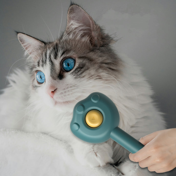 Pet Self Cleaning Grooming Comb Hair Removal Brush Cat Pet Tool