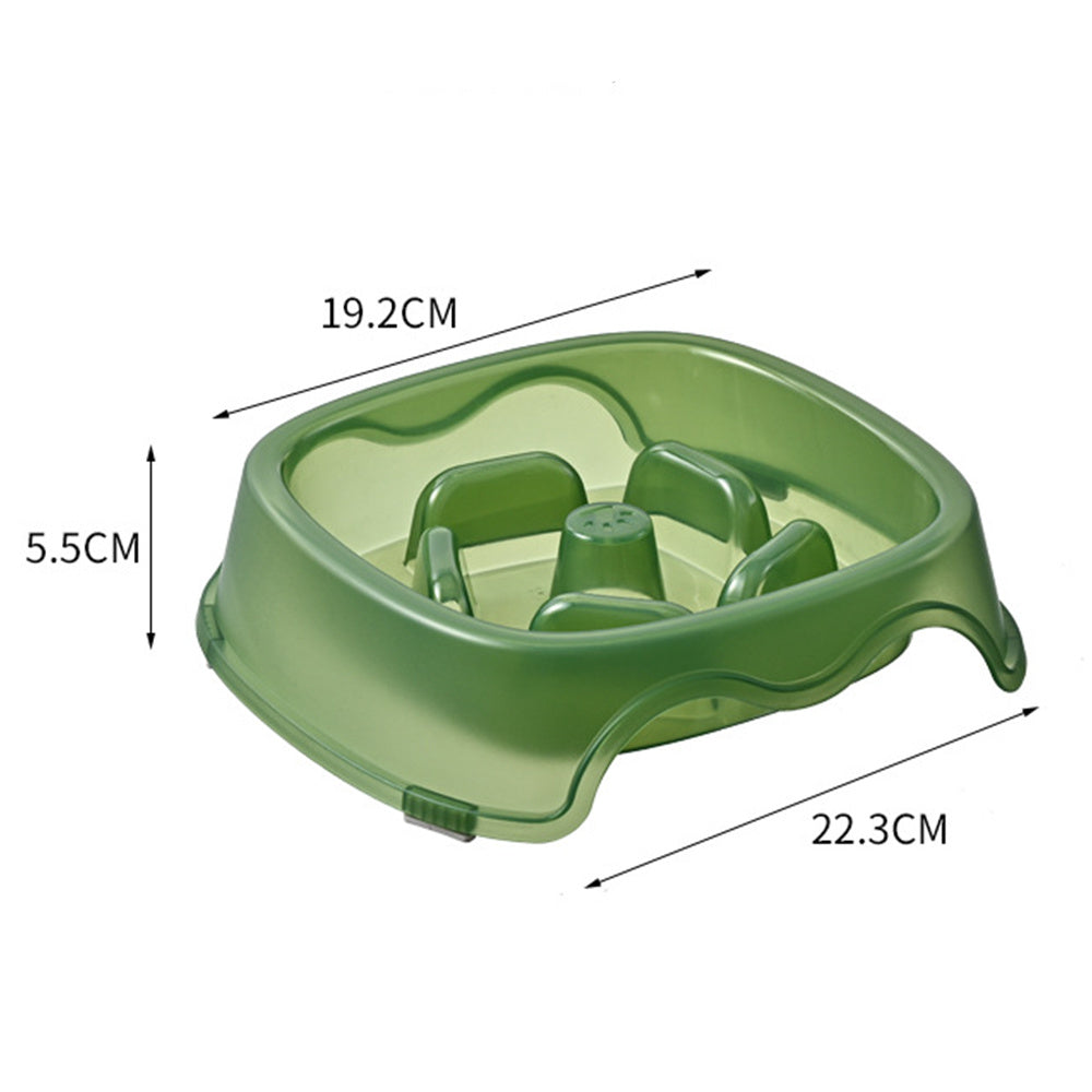Anti Choking Pet Slow Feeding Water Bowl