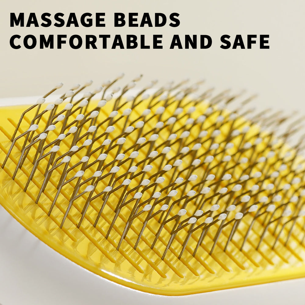 Pet Grooming Hair Removal Brush Loose Fur Cleaning Massage Comb
