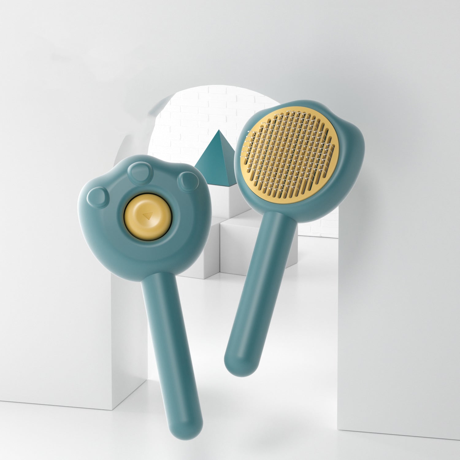 Pet Self Cleaning Grooming Comb Hair Removal Brush Cat Pet Tool