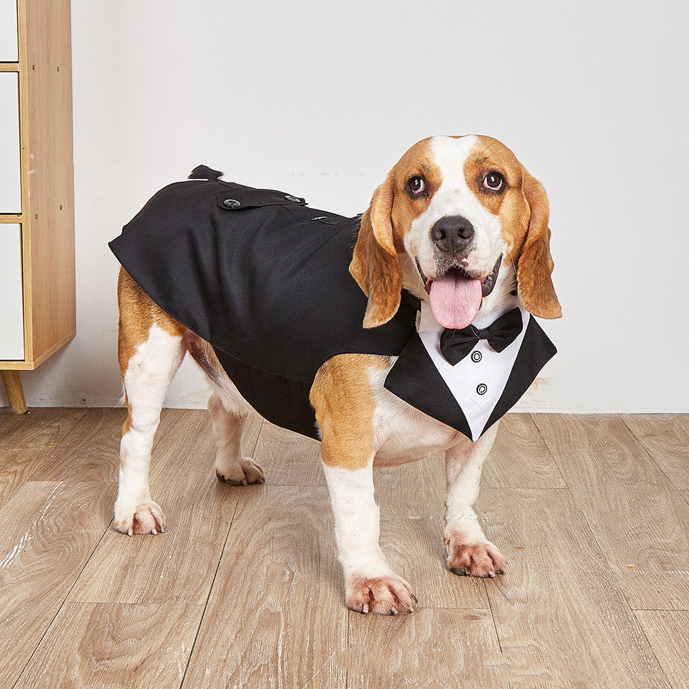 Pet Wedding Suit Jacket Formal Clothing