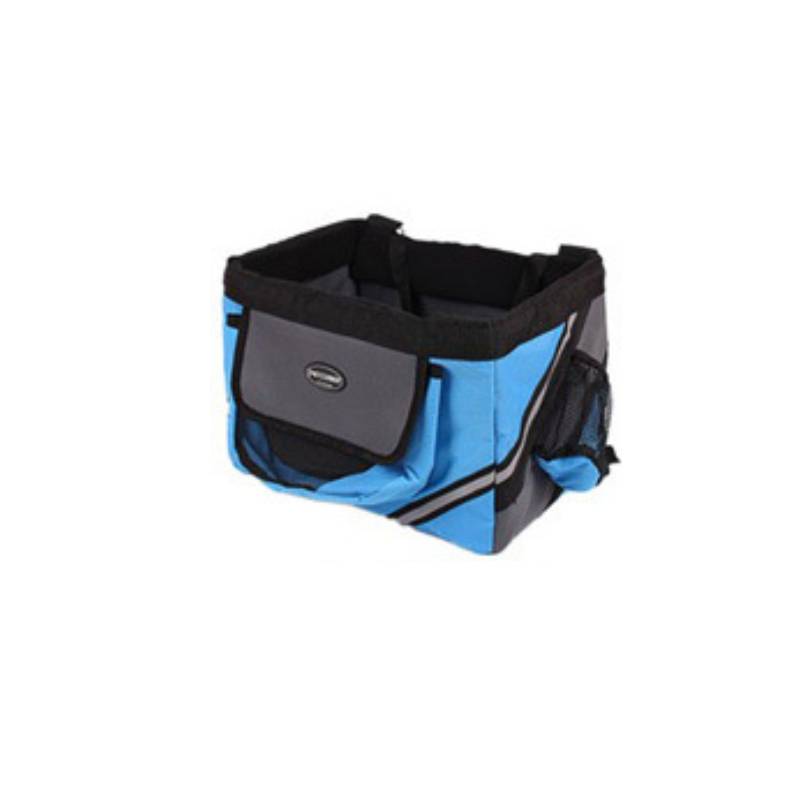 Pet Bicycle Carrier Bag Removable Front Basket Travel Carrier