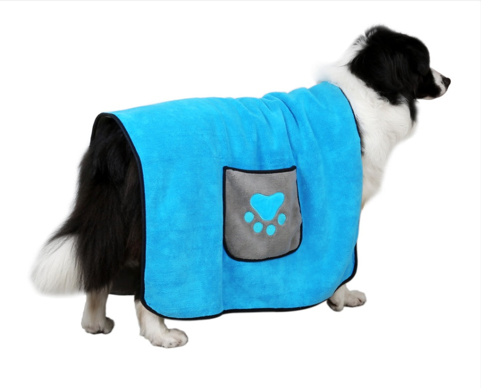 Pet Bath Towel For Quick Drying And Cleaning