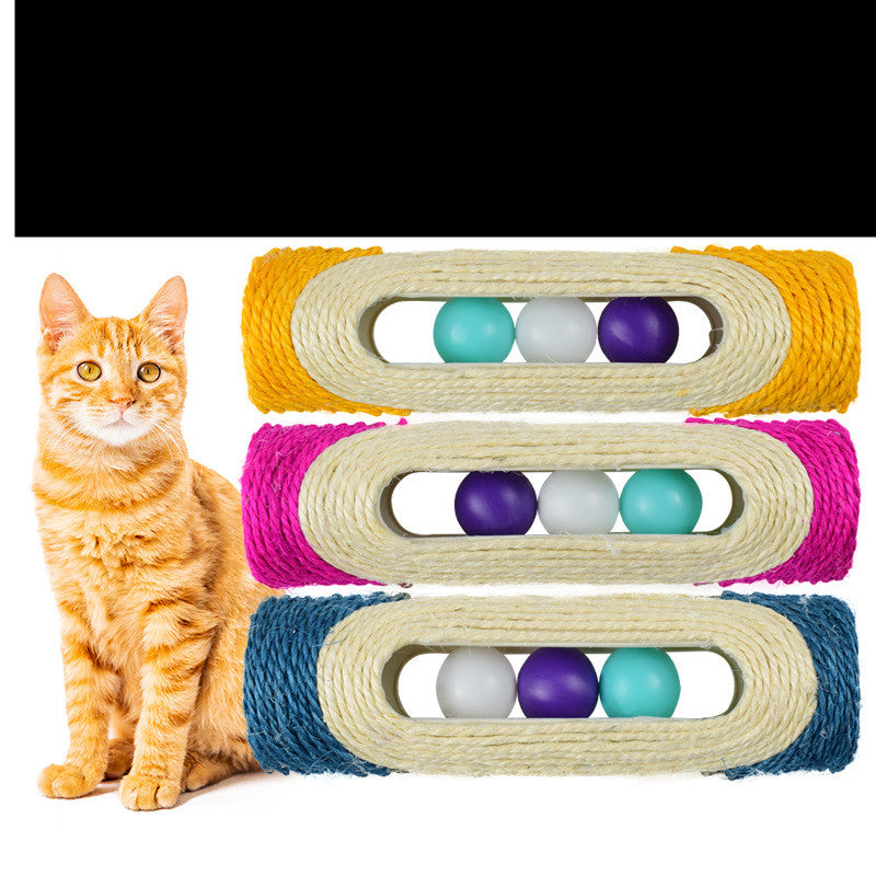 Pet Sisal Drum Interactive Climbing Toy