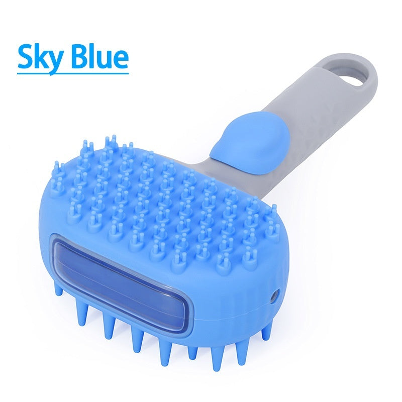Pet Shower Brush For Bath Hair Cleaning And Grooming