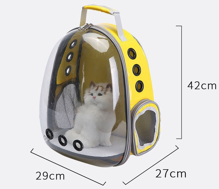 Pet Bubble Backpack Carrier Space Capsule Design Travel Bag