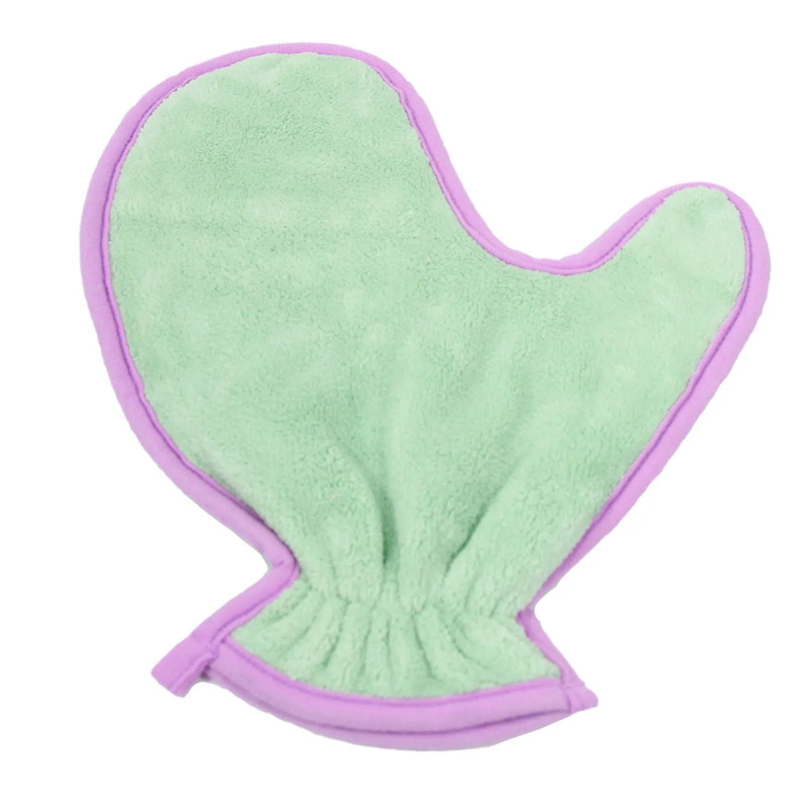 Pet Double Sided Absorbent Bath Towel Soft Cleaning Gloves