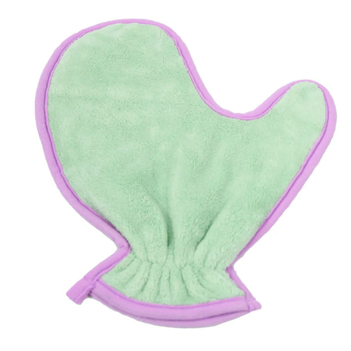 Pet Double Sided Absorbent Bath Towel Soft Cleaning Gloves