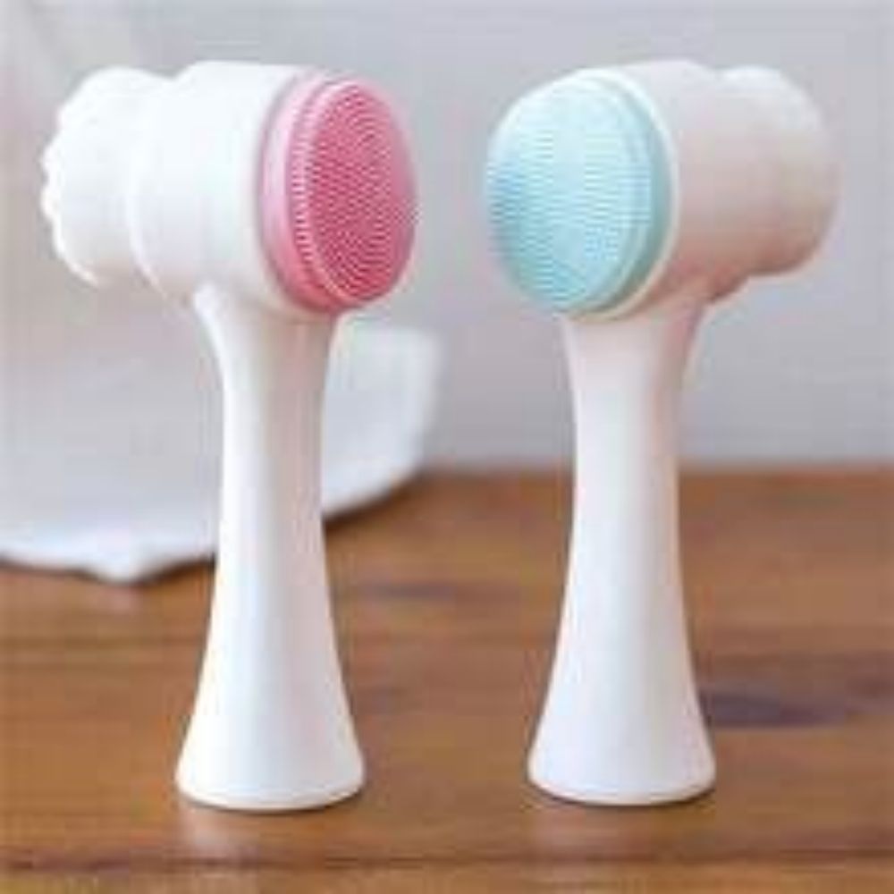 Easy Clean Nylon Pet Paw Brush Gentle Grooming Massage Tool