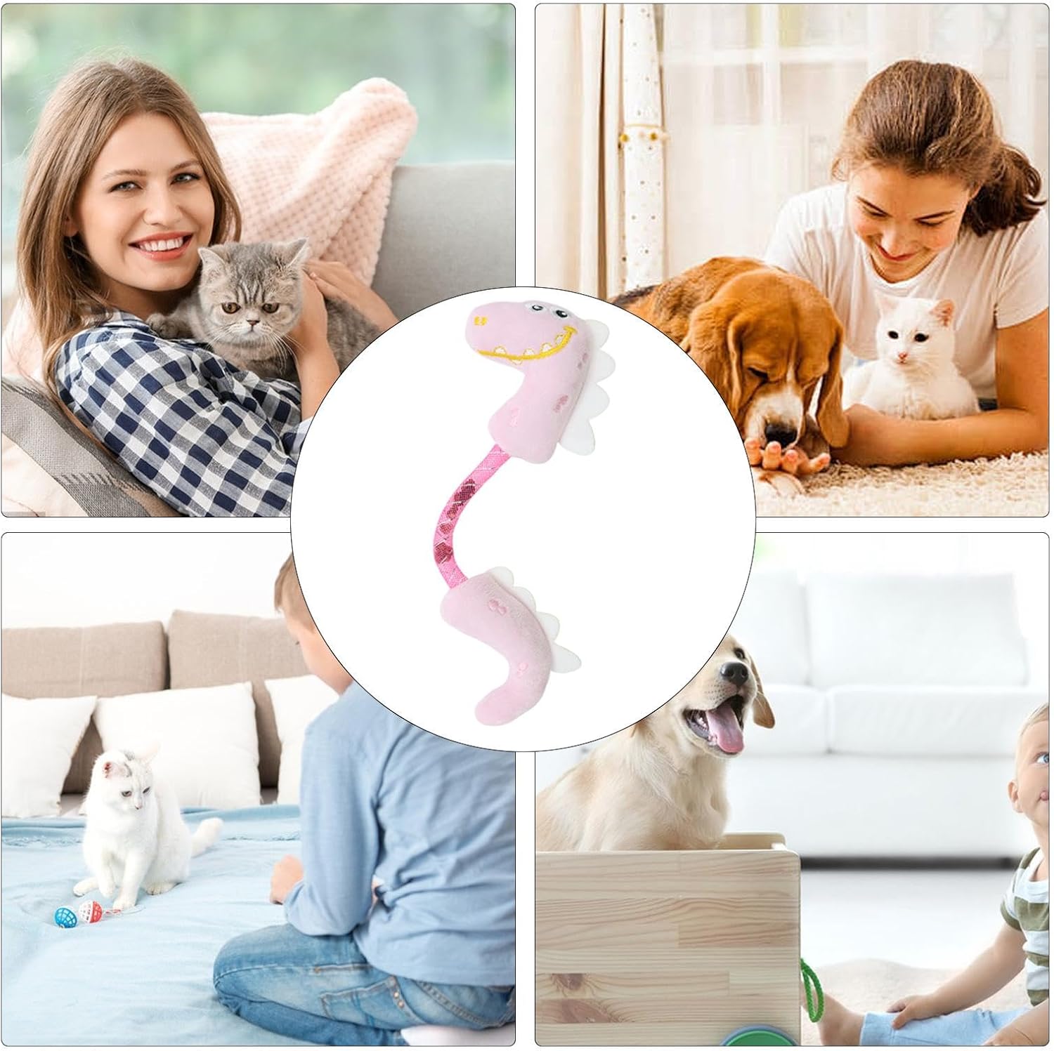 Pet Chew Rope Teeth Cleaning Interactive Toy