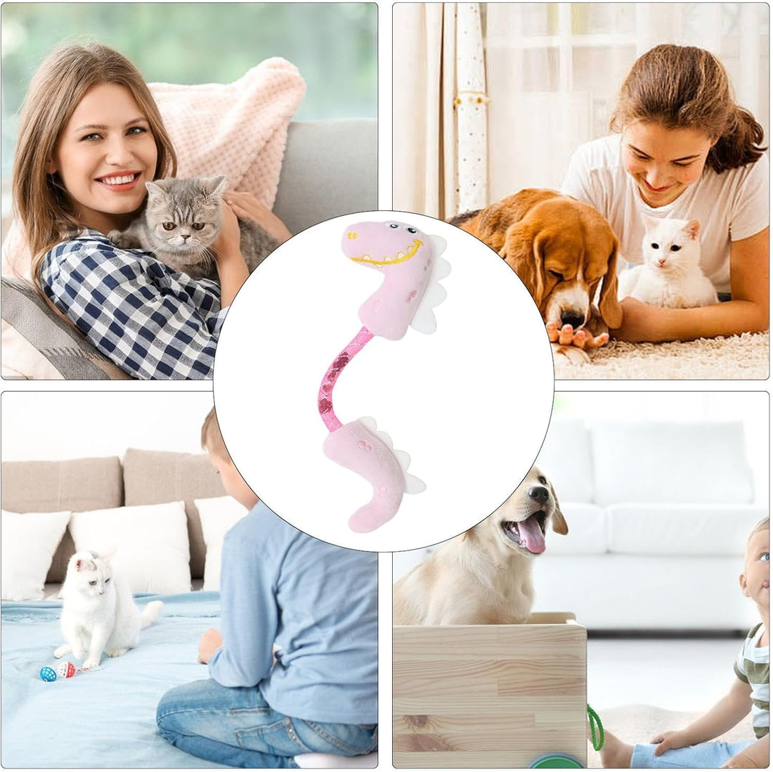 Pet Chew Rope Teeth Cleaning Interactive Toy