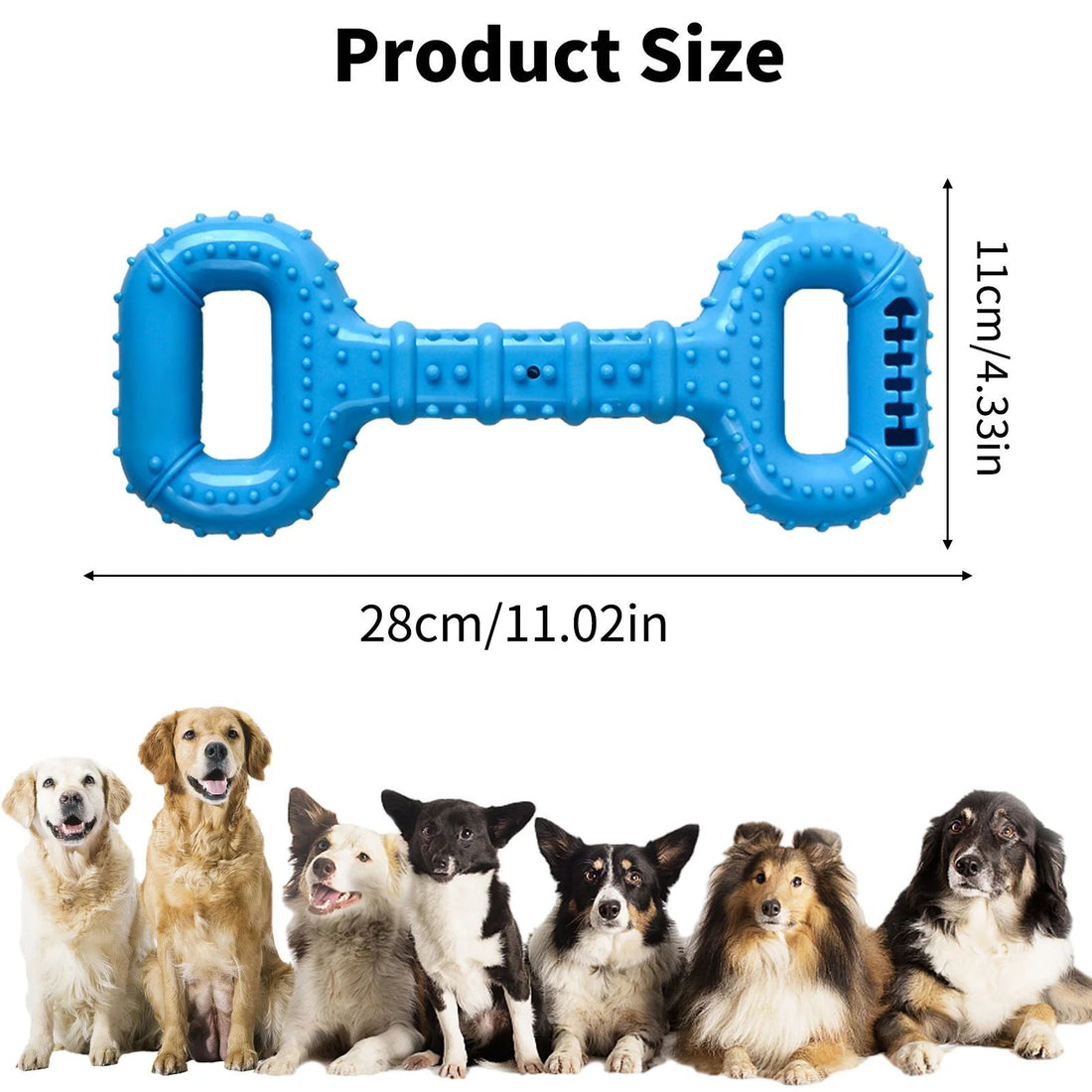 Pet Durable Chew Bone Interactive Teething Toy