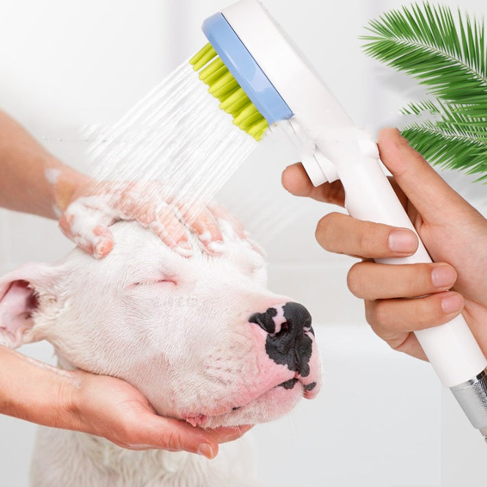 Pet Bath Massage Comb Shower Head Cleaning Tool