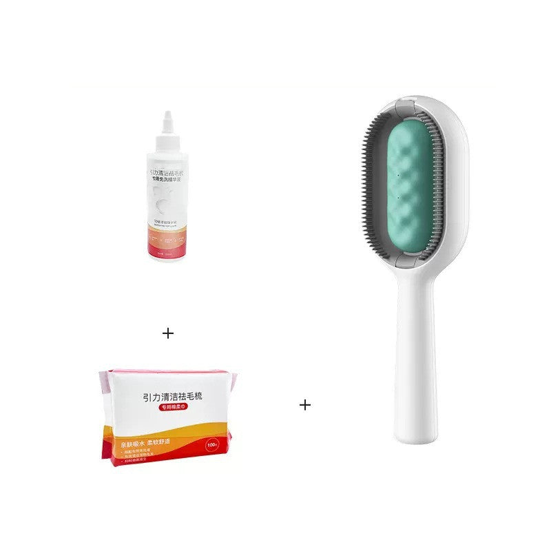 Pet Grooming Dematting Comb Hair Removal Cleaning Brush Tool