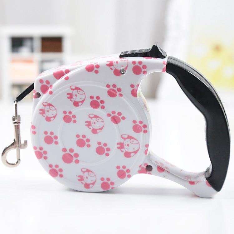 Automatic Retractable Pet Rope Leash Compact Design