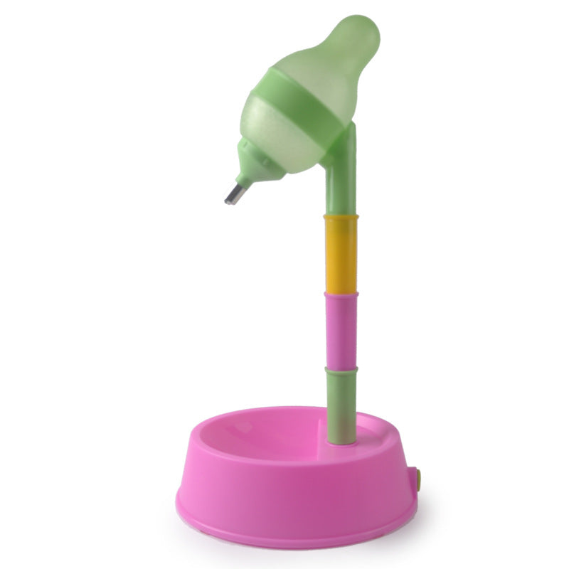 Adjustable Height Automatic Pet Water Dispenser Bowl
