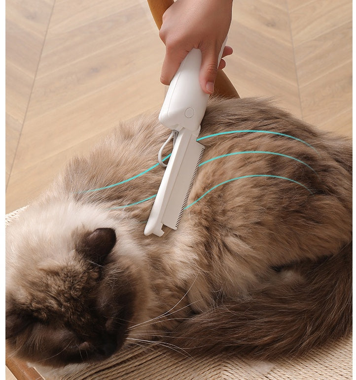 Pet Grooming Hair Removal Massage Brush Floating Hair Tool
