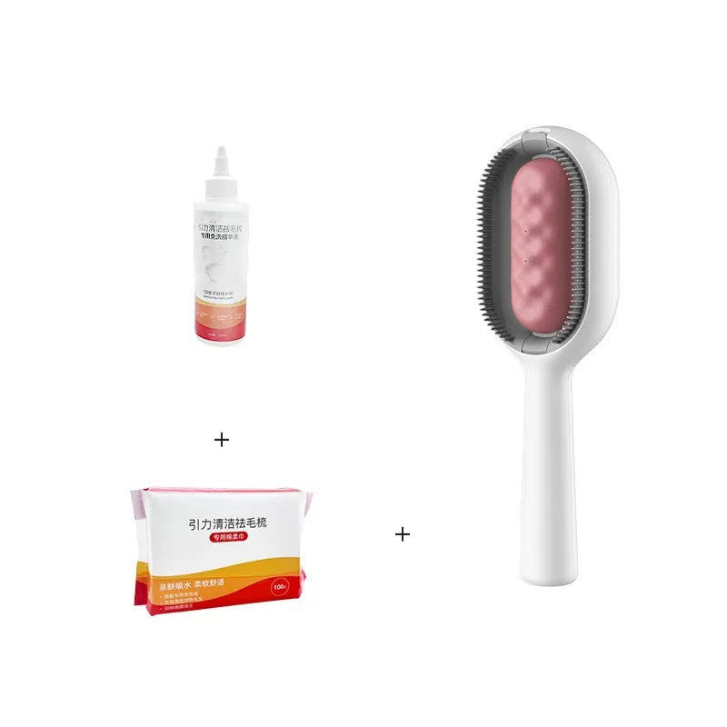 Pet Grooming Dematting Comb Hair Removal Cleaning Brush Tool