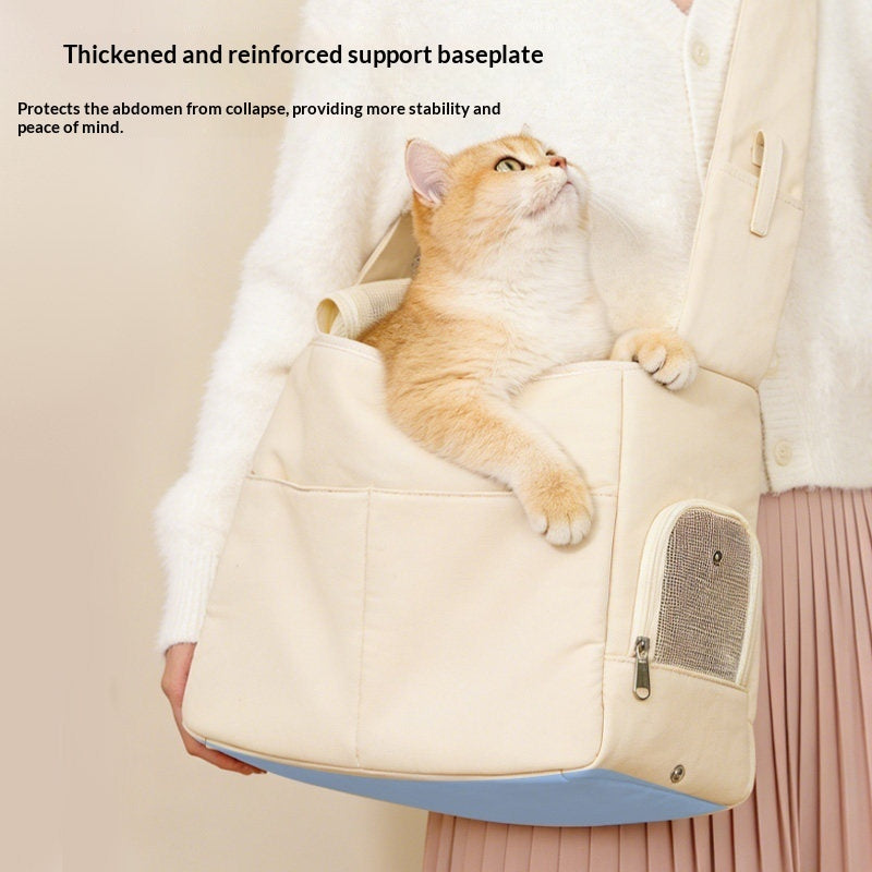 Pet Portable Carrier For Outdoor Travel And Transport