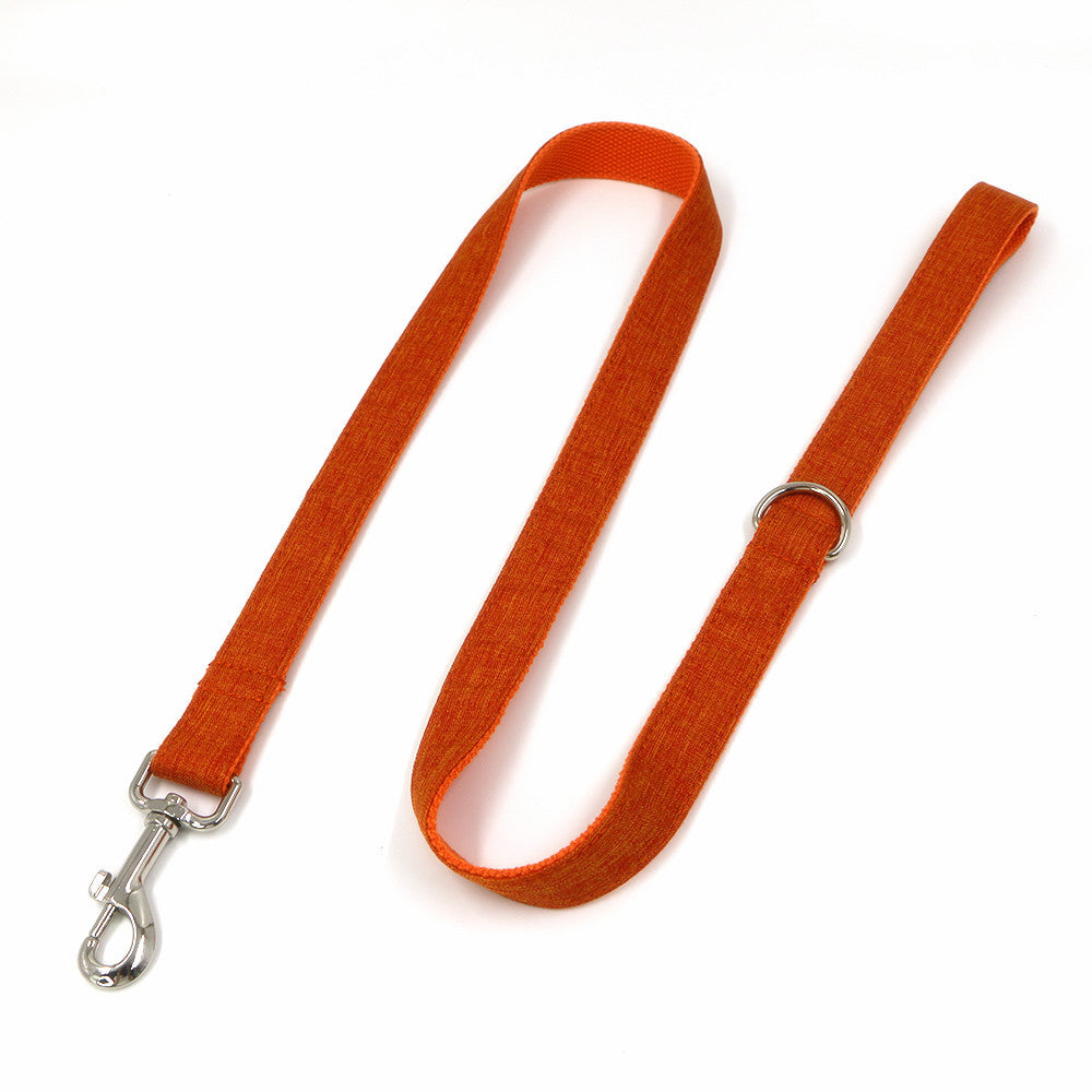 Pet Bow Collar Rope Leash Fashion Set