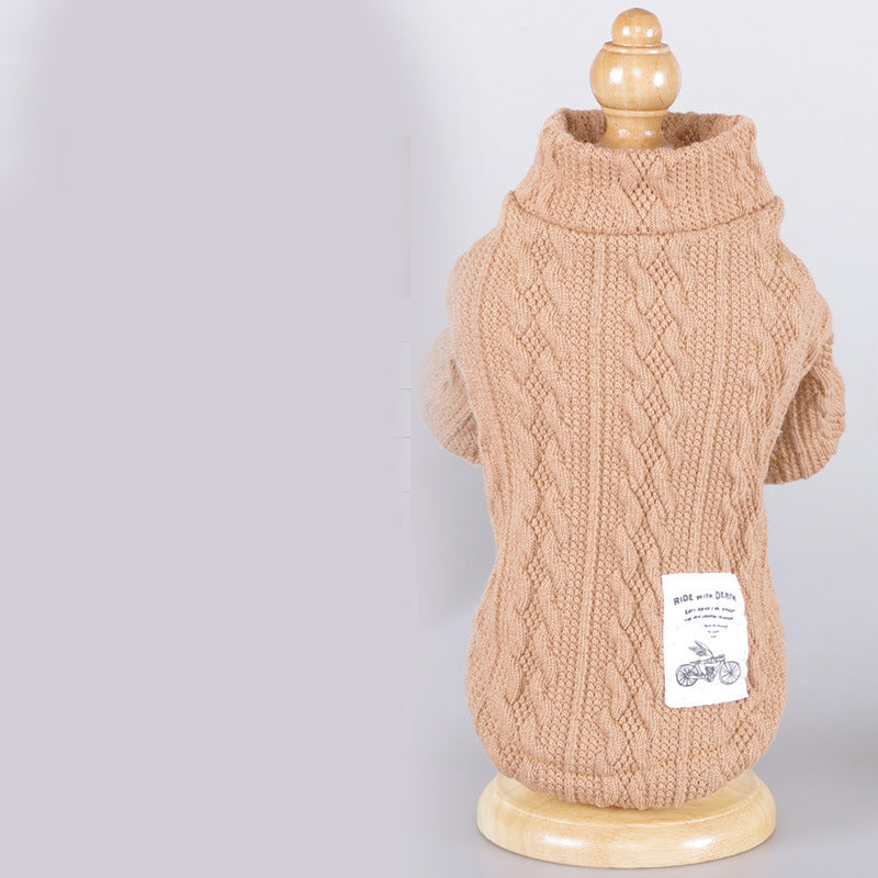 Pet Warm Knit Sweater Winter Clothing Apparel