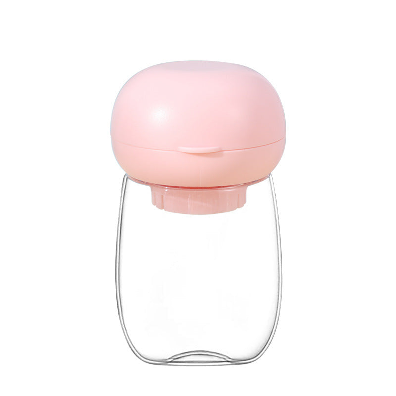 Portable Pet Water Bottle With Built In Feeding Bowl