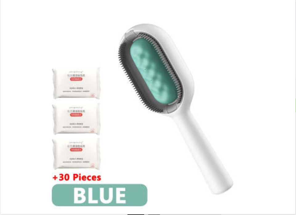 Pet Grooming Dematting Comb Hair Removal Cleaning Brush Tool