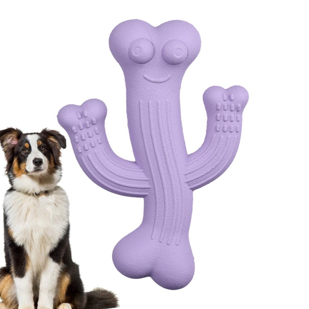 Pet Cactus Chew Toy Ultra Durable Interactive Boredom Buster