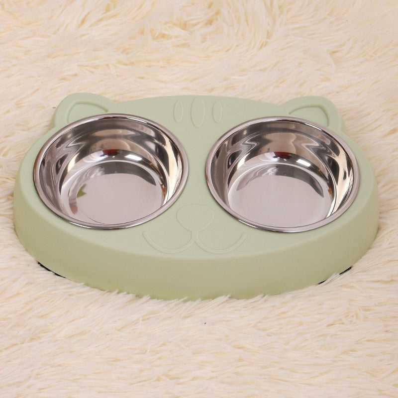 Pet Feeding And Drinking Bowl Rice Basin Dish