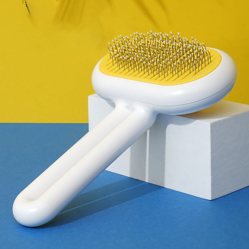 Pet Grooming Hair Removal Brush Loose Fur Cleaning Massage Comb