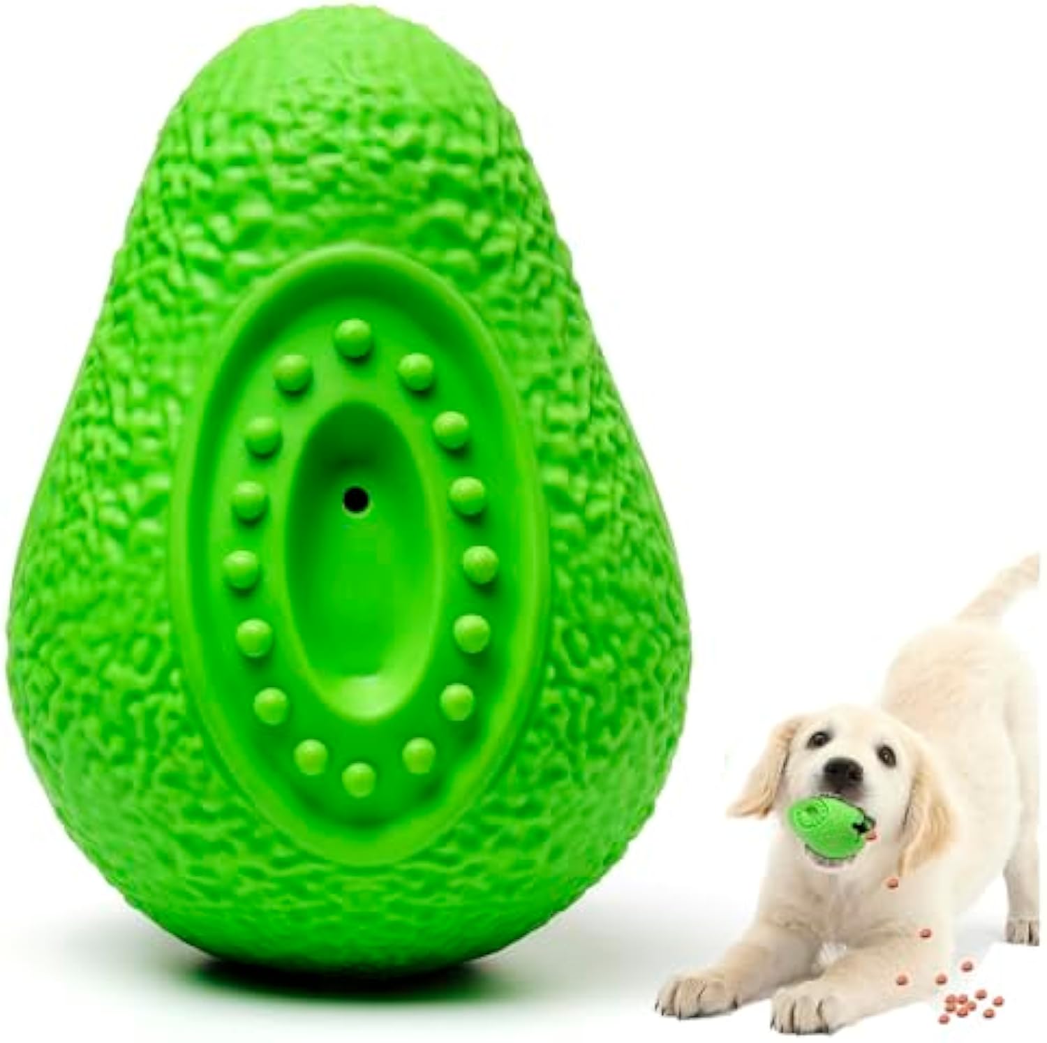 Pet Chew Toy Indestructible Rubber Teething Heavy Duty Toy