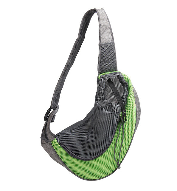 Pet Mesh Oxford Shoulder Carrier Bag Outdoor Travel Tote